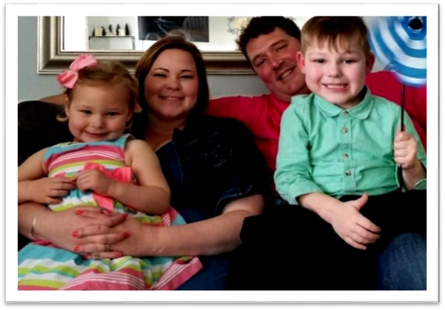 John, Christa Dorlon and Family